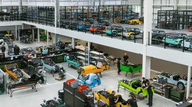 Caterham Dartford factory
